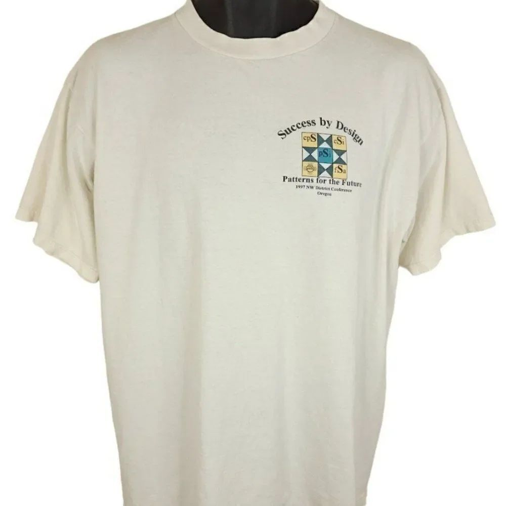Teaching Conference T Shirt Vintage 90s Success By Design NW District Oregon Men